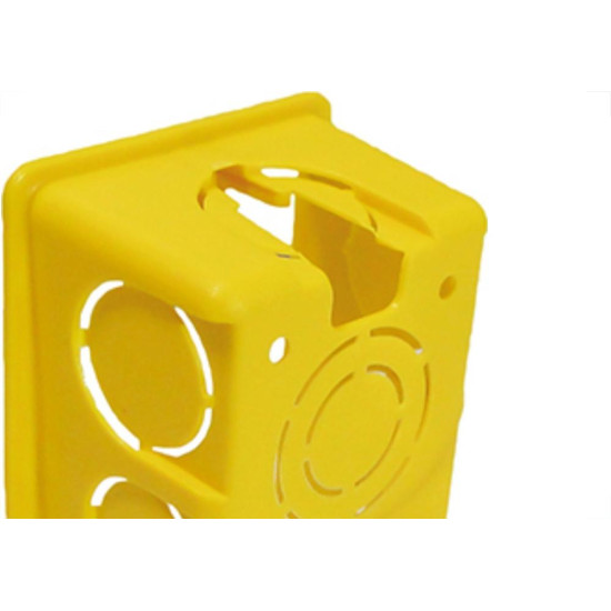 Mondiale Caixinha Luz Pvc 4 X 2 Ama - Kit C/50 Pc Mondiale Caixinha Luz Pvc 4 X 2 Ama - Kit C/50 Pc