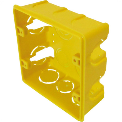 Mondiale Caixinha Luz Pvc 4 X 4 Ama - Kit C/50 Pc Mondiale Caixinha Luz Pvc 4 X 4 Ama - Kit C/50 Pc