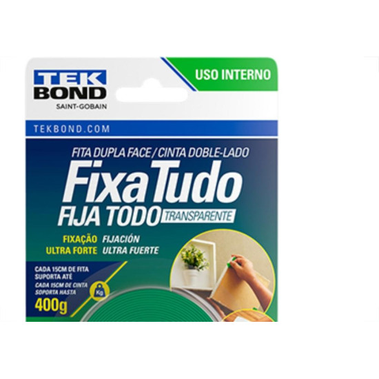 Tek Fita Dupla Face Acr/ 12X 2M/Int