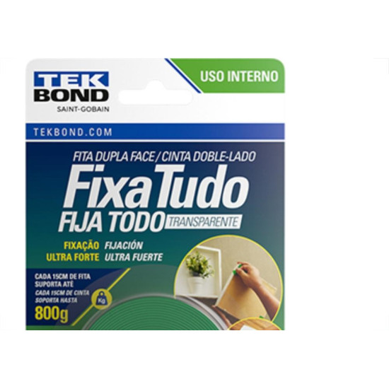 Tek Fita Dupla Face Acr/ 19X 2M/Int