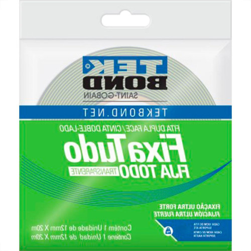 Tek Fita Dupla Face Acr/ 12X 20M/Int