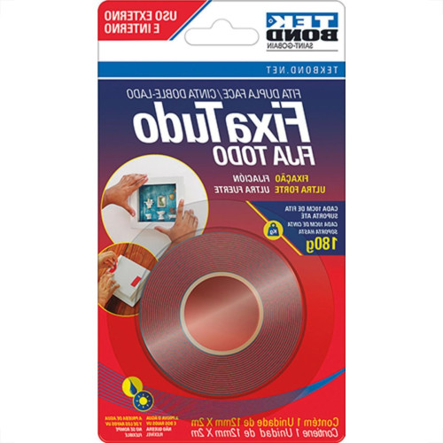 Tek Fita Dupla Face Acr/ 12X 2M/Ext