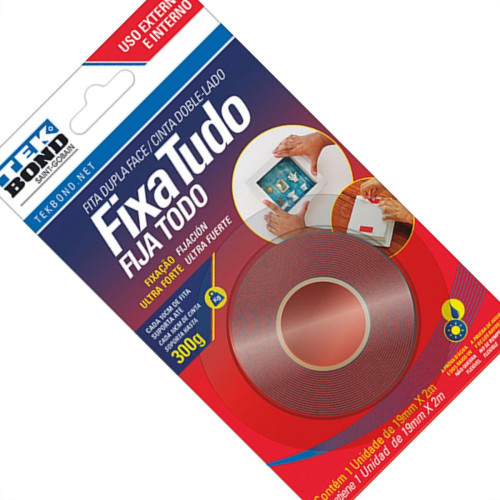 Tek Fita Dupla Face Acr/ 19X 2M/Ext