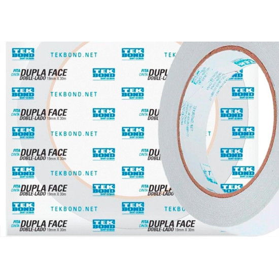 Tek Fita Dupla Face Papel 19X30M