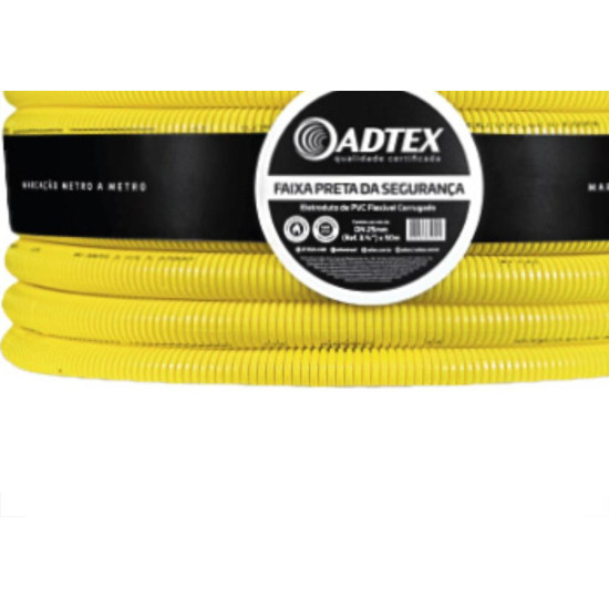 Adtex Conduite Pvc Amar.25-3/4X25Mt