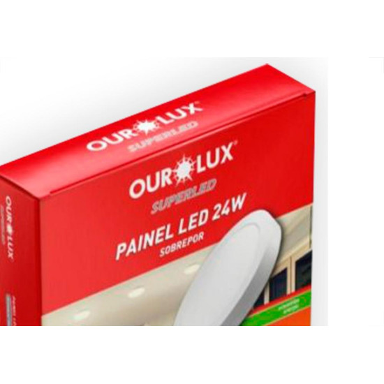 Ourolux Lum.Led Sob Red Ouro 24W 2,7K-3212A