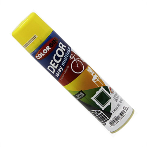 Colorgin Spray Decor Amarelo-8591 Colorgin Spray Decor Amarelo-8591