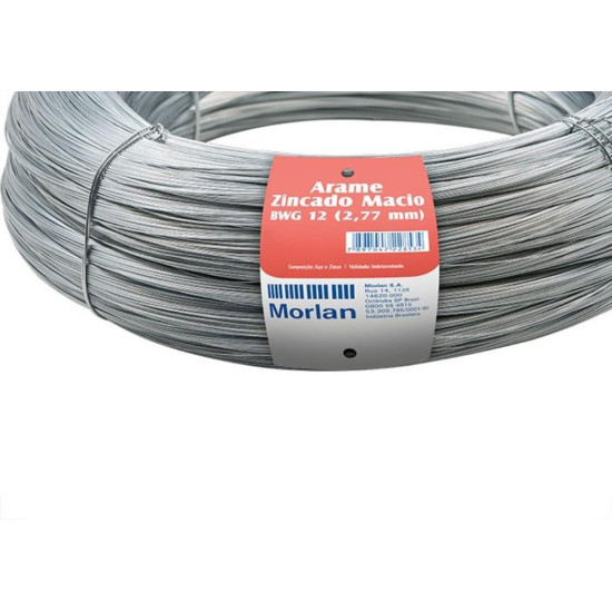 Morlan Arame Galvanizado N 12 Morlan Arame Galvanizado N 12