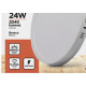 Black Lum.Led B&D Sob Eco Br Red 24W 6,5K Black Lum.Led B&D Sob Eco Br Red 24W 6,5K