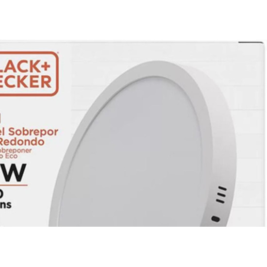 Black Lum.Led B&D Sob Eco Br Red 18W 6,5K Black Lum.Led B&D Sob Eco Br Red 18W 6,5K