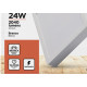 Black Lum.Led B&D Sob Eco Br Qdr 24W 6,5K Black Lum.Led B&D Sob Eco Br Qdr 24W 6,5K