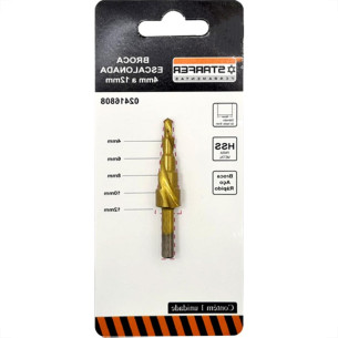 Starfer Broca Escalonada 4 A 12Mm