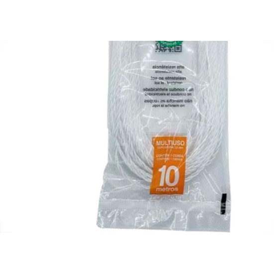 Equipesca Corda Torcida P/Varal Cr 3X10Mt