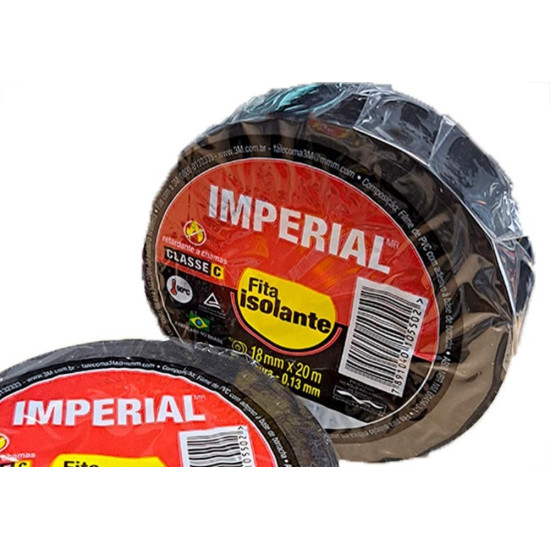3M Fita Isolante Imperial 20 Mts - Kit C/10 Pc 3M Fita Isolante Imperial 20 Mts - Kit C/10 Pc