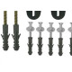 Dacunha Parafuso Sanit. Kit P/Fix.Tanq. Dacunha Parafuso Sanit. Kit P/Fix.Tanq.