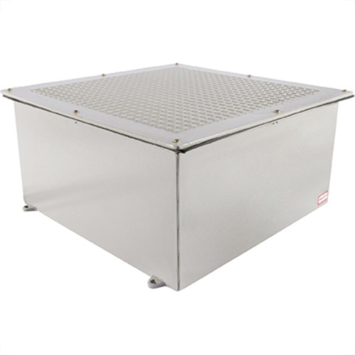 Olivo Caixa Passag 40X40 Aluminio Fund