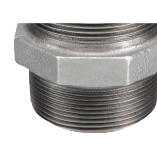 Conexao Niple Ferro Tupy D 3/4 X 3/4