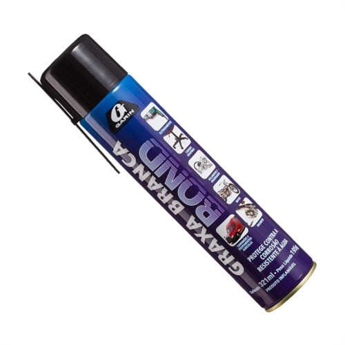 Garin Graxa Em Spray Branca 321Ml Garin Graxa Em Spray Branca 321Ml