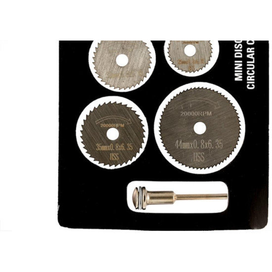 Eda Kit Serra Circular Mini C/06Pcs-Ola Eda Kit Serra Circular Mini C/06Pcs-Ola