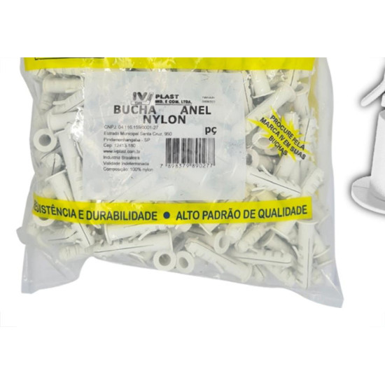 Ivasa Bucha Nylon Iv N10 C/Anel C/250 Ivasa Bucha Nylon Iv N10 C/Anel C/250