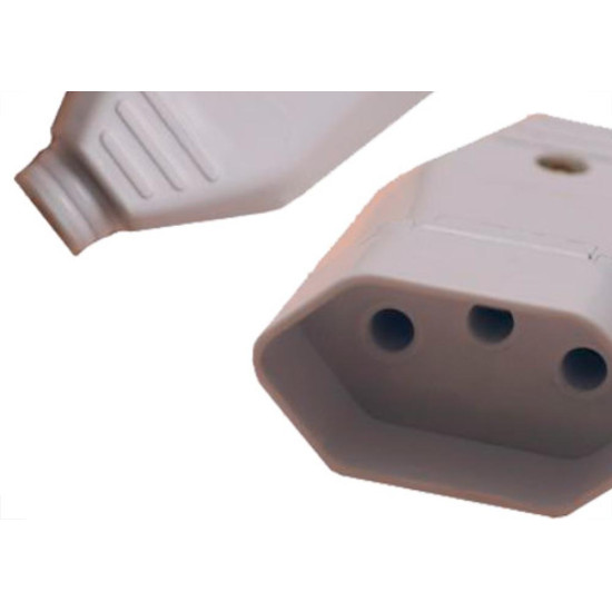 Cerge Pino Femea 2P+T 20A 250W - Kit C/10 Un Cerge Pino Femea 2P+T 20A 250W - Kit C/10 Un