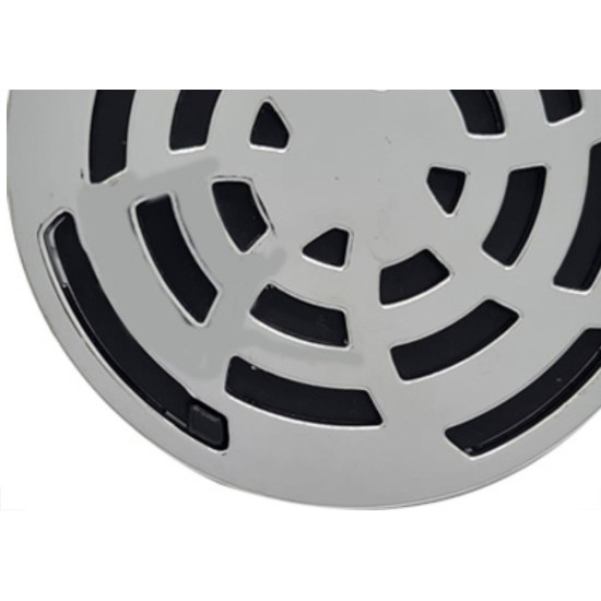 Luconi Grelha Rot. Redonda 100Mm Cr - Kit C/10 Un Luconi Grelha Rot. Redonda 100Mm Cr - Kit C/10 Un