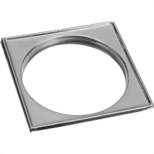 Luconi Porta Grelha Quadr.100Mm Cr - Kit C/12 Un