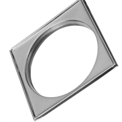 Luconi Porta Grelha Quadr.100Mm Cr - Kit C/12 Un Luconi Porta Grelha Quadr.100Mm Cr - Kit C/12 Un