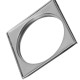 Luconi Porta Grelha Quadr.100Mm Cr - Kit C/12 Un Luconi Porta Grelha Quadr.100Mm Cr - Kit C/12 Un