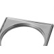 Luconi Porta Grelha Quadr.100Mm Cr - Kit C/12 Un Luconi Porta Grelha Quadr.100Mm Cr - Kit C/12 Un