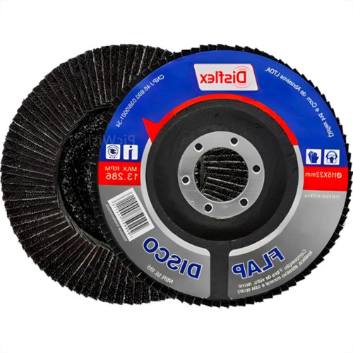 Disflex Disco Flap Fibra 4.1/2X120