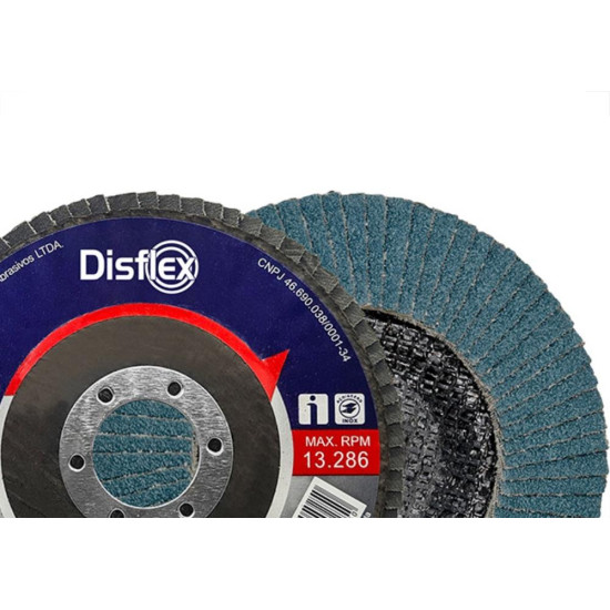 Disflex Disco Flap Fibra 7 X 80