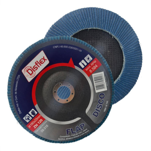 Disflex Disco Flap Fibra 7 X120