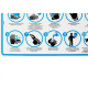 Look Placa Sinalizacao 20X30 10Passos P/Higi Look Placa Sinalizacao 20X30 10Passos P/Higi