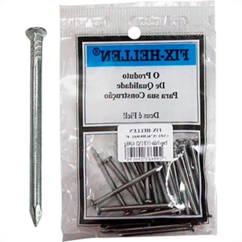 Fix-Hellen Prego F.Hellen Pol.C/Cabeça 17X21 C/100G - Kit C/10 Pt Fix-Hellen Prego F.Hellen Pol.C/Cabeça 17X21 C/100G - Kit C/10 Pt