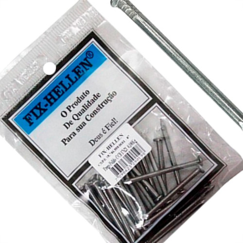 Fix-Hellen Prego F.Hellen Pol.C/Cabeça 17X21 C/100G - Kit C/10 Pt Fix-Hellen Prego F.Hellen Pol.C/Cabeça 17X21 C/100G - Kit C/10 Pt