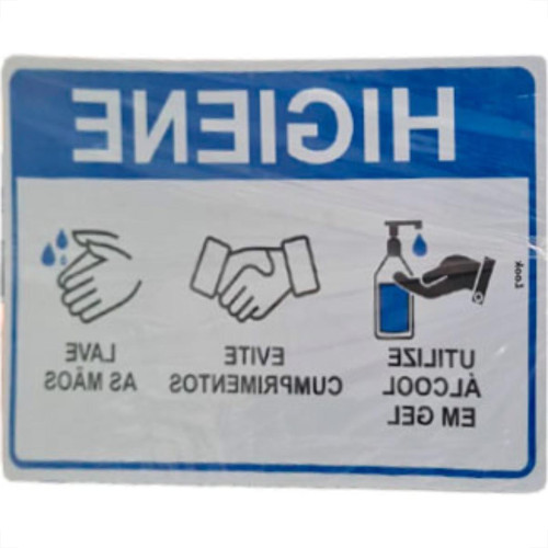 Look Placa Sinalizacao 20X30 Evite Cumprimen Look Placa Sinalizacao 20X30 Evite Cumprimen