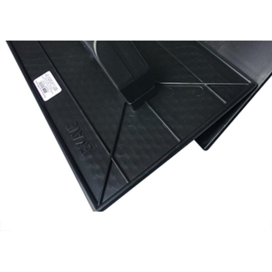 Emave Desempenadeira  Pvc  Lisa 18 Preta