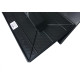 Emave Desempenadeira  Pvc  Lisa 18 Preta