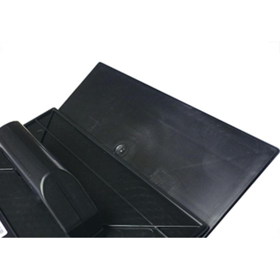 Emave Desempenadeira  Pvc  Lisa 18 Preta