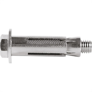 Ancora Chumbador. Fixador Cba C 5/16 X2.1/4 C/Paraf - Kit C/25 Pc
