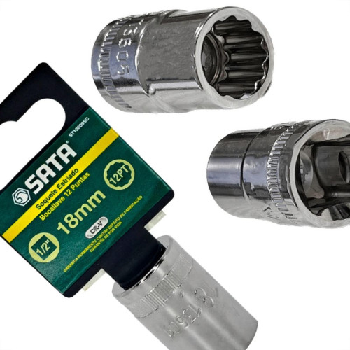 Apex Soquete Estr 1/2 X 18 Sata-13609Sc