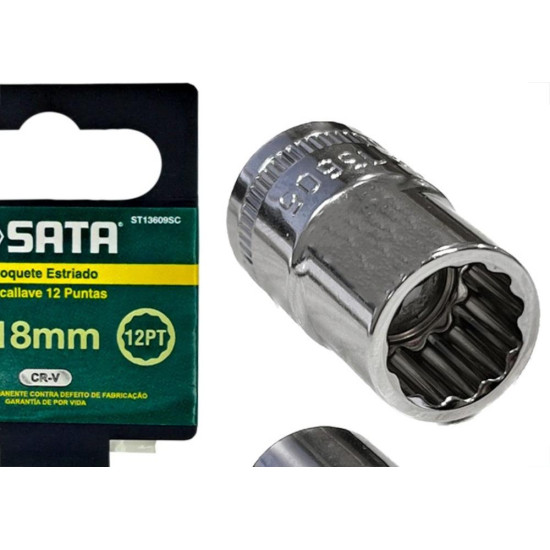 Apex Soquete Estr 1/2 X 18 Sata-13609Sc