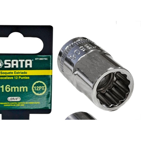 Apex Soquete Estr 1/2 X 16 Sata-13607Sc Apex Soquete Estr 1/2 X 16 Sata-13607Sc