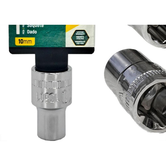 Apex Soquete Estr 1/2 X 10 Sata-13601Sc Apex Soquete Estr 1/2 X 10 Sata-13601Sc