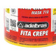 Adelbras Fita Crepe 710 48Mm X 50Mt - Kit C/2 Rl Adelbras Fita Crepe 710 48Mm X 50Mt - Kit C/2 Rl