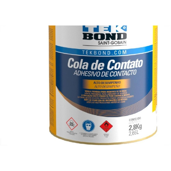 Tek Cola De Contato Bond 2,8Kg Tek Cola De Contato Bond 2,8Kg