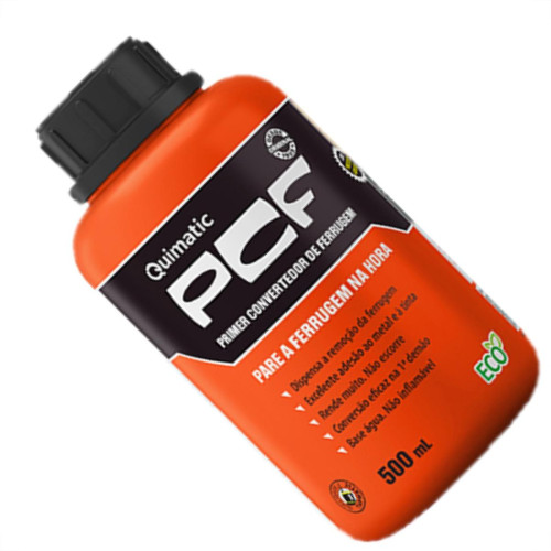 Kit C/3 - Tapmatic Removedor Neutralizador Convertedor. De Ferrugem Pcf 500Ml