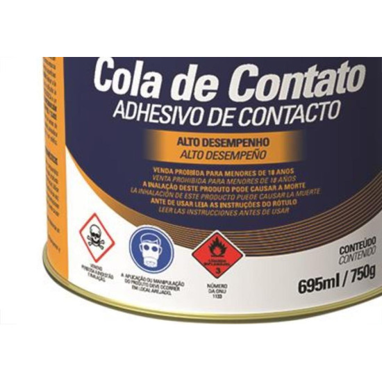 Tek Cola De Contato Bond 750Gr Tek Cola De Contato Bond 750Gr