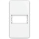 Margirius Placa P/Condulete 1P C/Sup Sleek Br